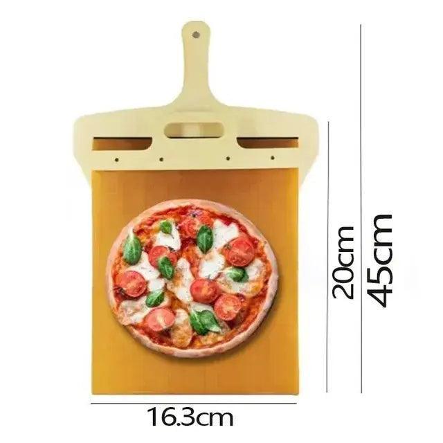 Wooden Handle Pizza Scoop - The Next Door Neighbor 