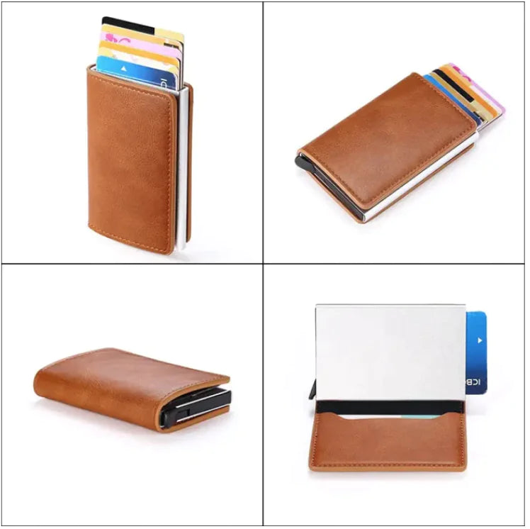 RFID Anti-Theft Leather Wallet