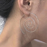 Round Spiral Earrings - The Next Door Neighbor 