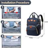 Changing Station Diaper Backpack - The Next Door Neighbor 