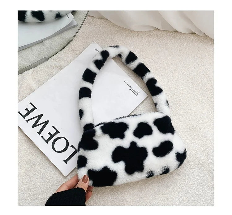 Animal Pattern Shoulder Clutch Bag - The Next Door Neighbor 