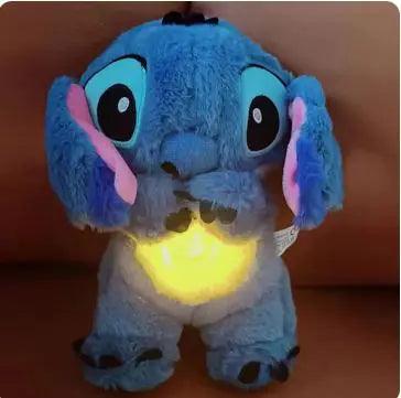 Kawaii Stitch Plush Doll - Soothing Musical Sleep Companion