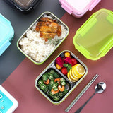 Stainless Steel Two-Layer Lunch Box