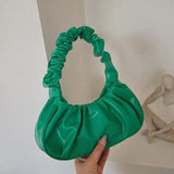 Pleated Cloud Handbags - The Next Door Neighbor 