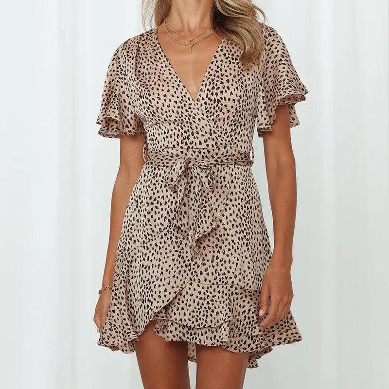 Summer Ruffle Mini Dress