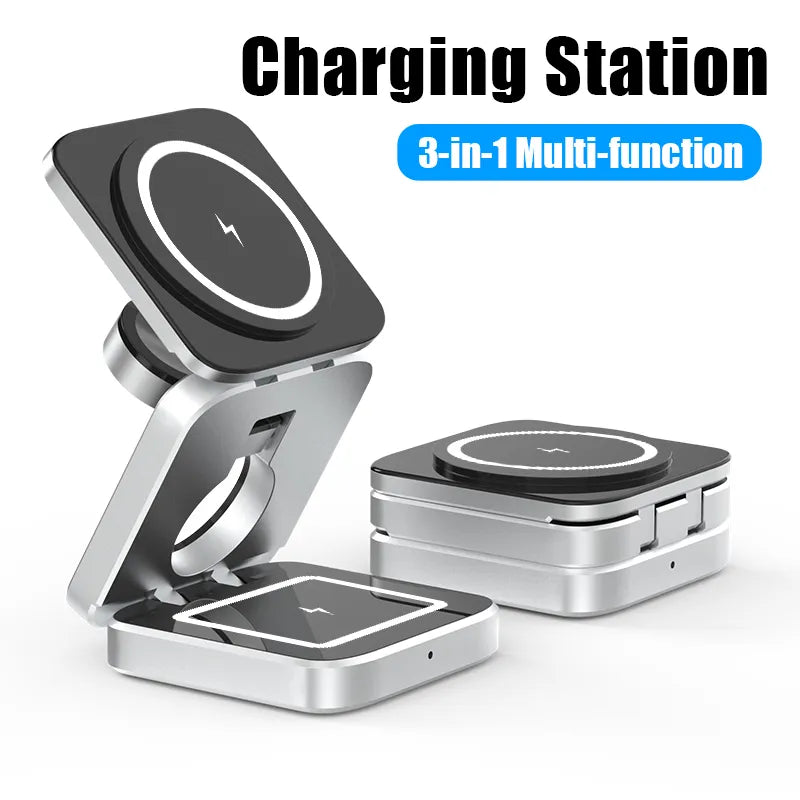 3 in 1 Wireless Charging Station - The Next Door Neighbor 