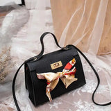 Silk Scarf Mini Shoulder Bag