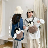 Cute Penguin Plush Backpack - The Next Door Neighbor 