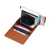 RFID Anti-Theft Leather Wallet