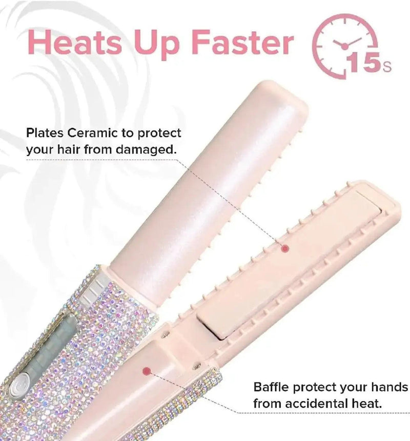 Slim Sparkle Hair Straightener - The Next Door Neighbor 