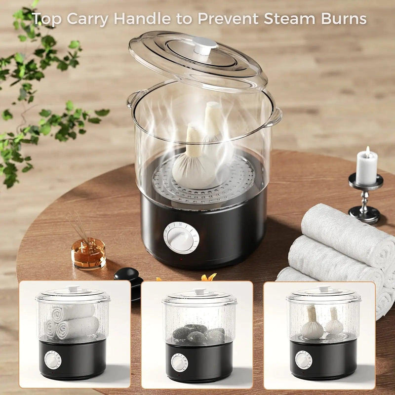 Mini Electric Spa Towel Stone Warmer - The Next Door Neighbor 