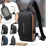 Anti Theft Backpack With USB Password - The Next Door Neighbor 