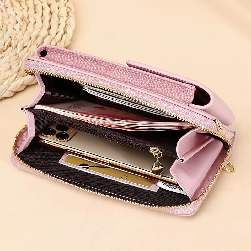 Sleek Wallet Crossbody Bag