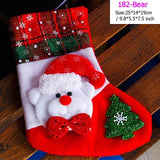 Santa Snowman Christmas Stockings - The Next Door Neighbor 