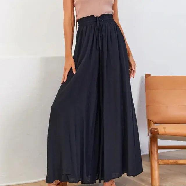 Ultimate Comfort Wide Leg Trousers - The Next Door Neighbor 