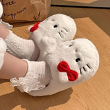 Hello Kitty Sanrio Plush Slippers