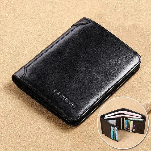 Leather RFID Wallet - The Next Door Neighbor 