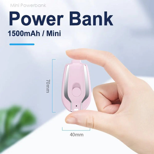 Mini Power Bank Keychain