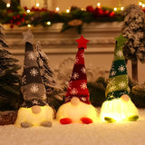 Glowing Gnome Christmas Doll