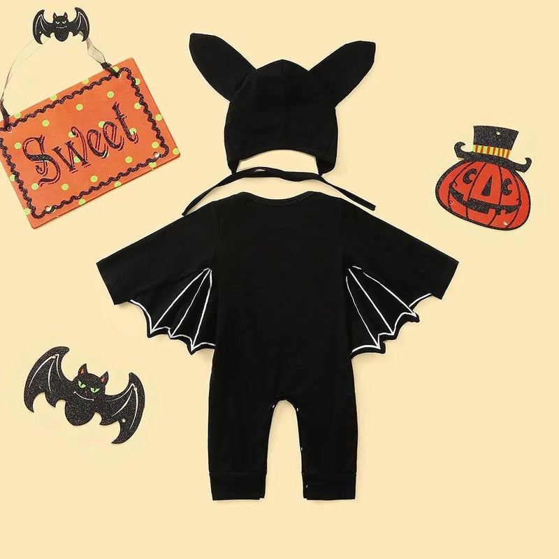 Halloween Bat Costume Romper for Babies