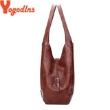 Multiple Compartment Vintage Hand Bag