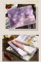 Oil Painting Style Retro Exquisite Full Color Inner Page Notebook