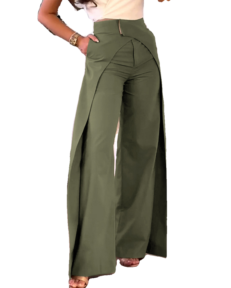 Women Casual Wide Leg Pants