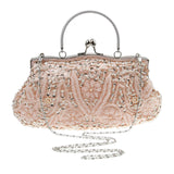 Retro Satchel Dinner Party Beaded Women's Bag