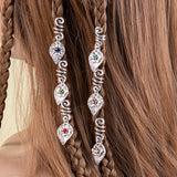 Ethnic Style Spiral Barrettes