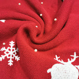 Elk Snowflake Christmas Tree Apron