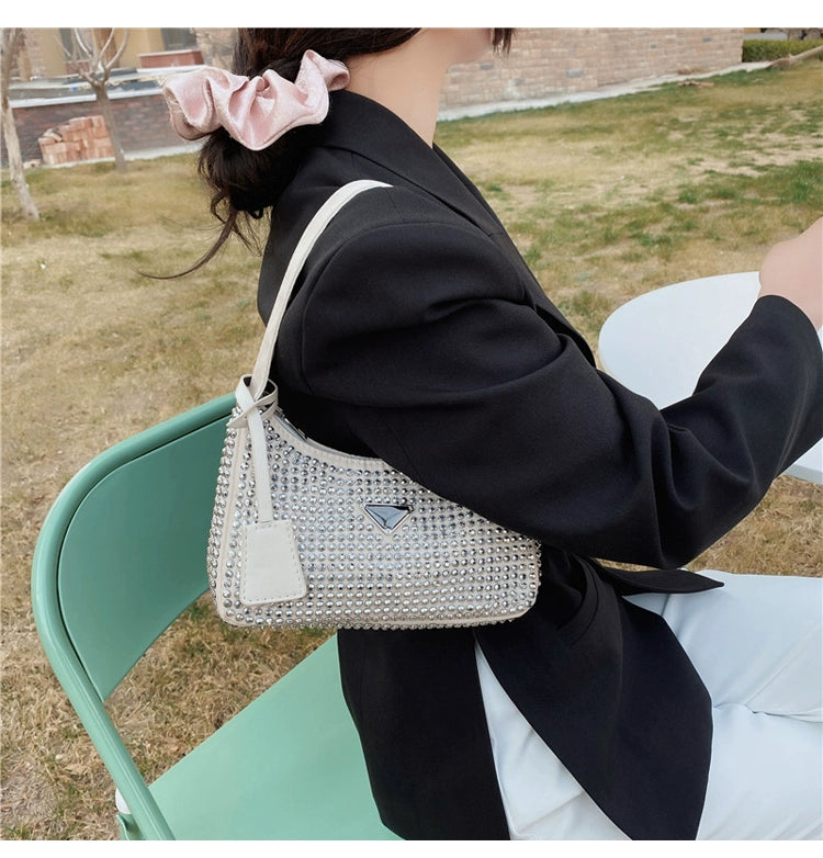 Elegant Light Diamond Women's Summer Fashion Shoulder Handbag