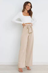 Fashion Workplace Casual Wide Leg Trousers