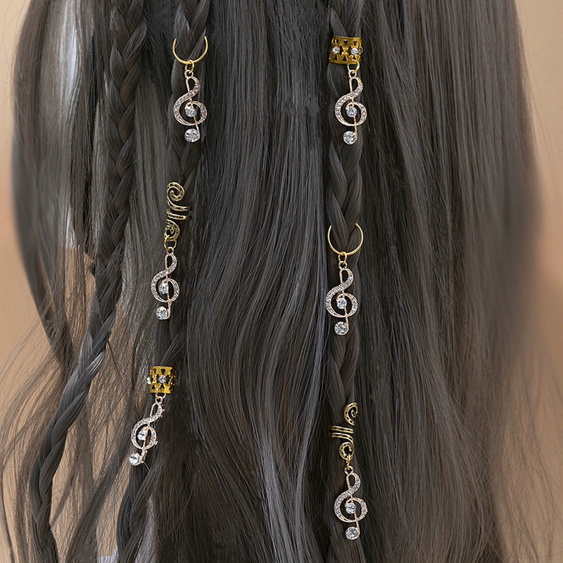 Ethnic Style Spiral Barrettes