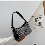 Elegant Light Diamond Women's Summer Fashion Shoulder Handbag