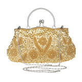 Retro Satchel Dinner Party Beaded Women's Bag