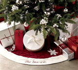 Spanish Style Velveteen Christmas-Tree Skirt