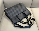 Business Gingham Horizontal Abrasion Resistant Handbag