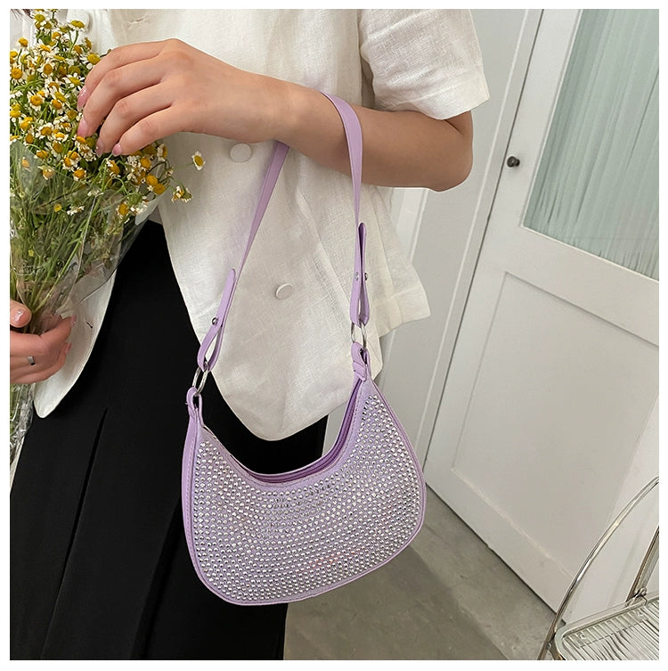 Light Diamond Fashion Crossbody  Bag