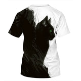 Men's Three-Dimensional Round Neck Short Sleeve T-shirt