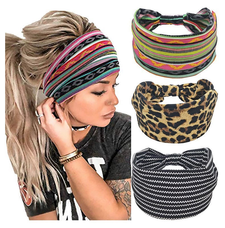 Wide-Edged Headdress Hair Band