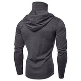 Men's Stretch Fitness Hoody -  Long Sleeve