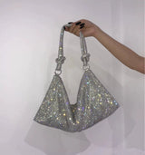 Cult Gaia Crystal Bag New Rhinestone Underarm Bag