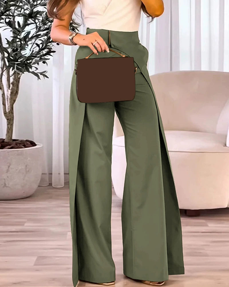 Women Casual Wide Leg Pants