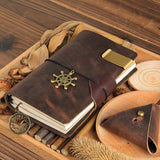 Express Edition Retro Loose Leaf Travel Journal Book