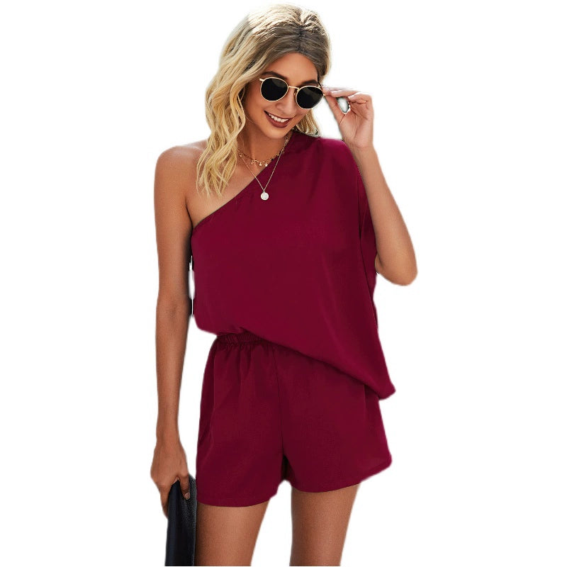 Off Shoulder Jumpsuit