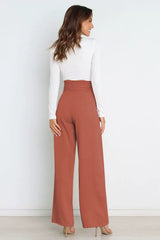 Fashion Workplace Casual Wide Leg Trousers