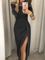 off-the-Shoulder Formal Dress