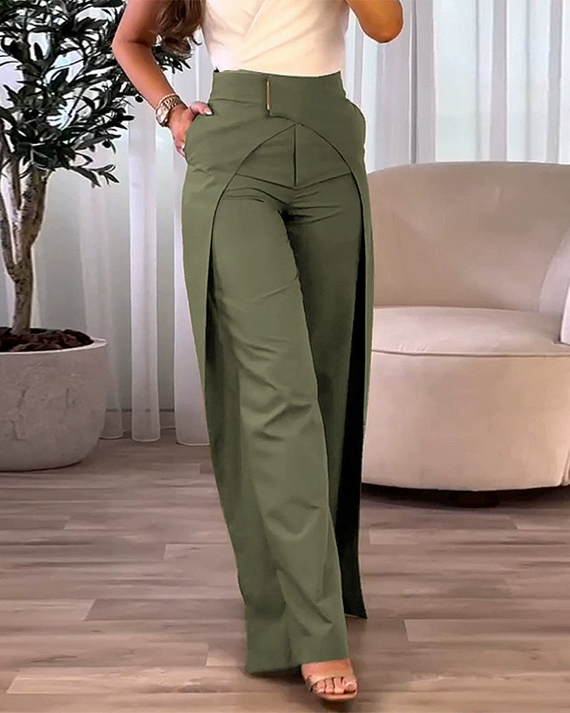 Women Casual Wide Leg Pants