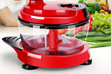 Manual Multifunctional Vegetable-Cutting Machine – Mincer, Shredder, Crusher, and Puree Maker