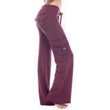 Women's Wide Leg Yoga Track Pants